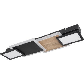 Globo 67279-30 - LED stropna svetilka CAROLINE LED/30W/230V 25x71,5 cm bežna/črna