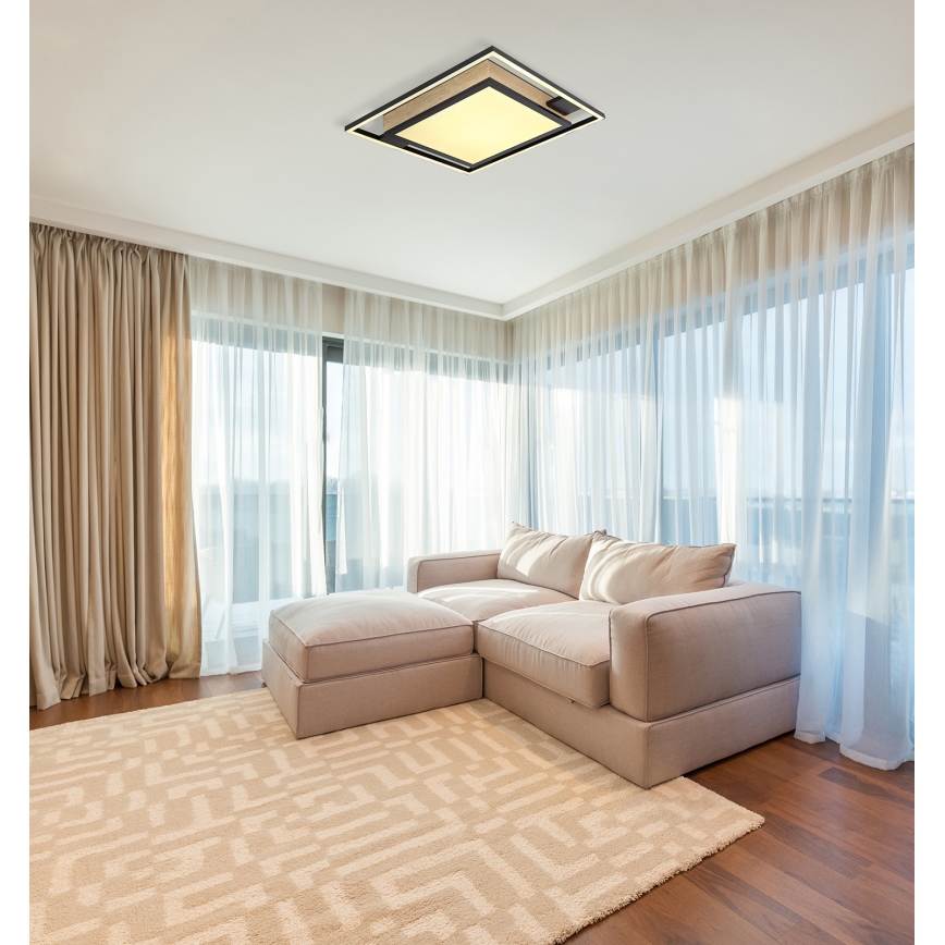 Globo - LED Zatemnitvena stropna svetilka LED/40W/230V 2700-6500K + Daljinski upravljalnik