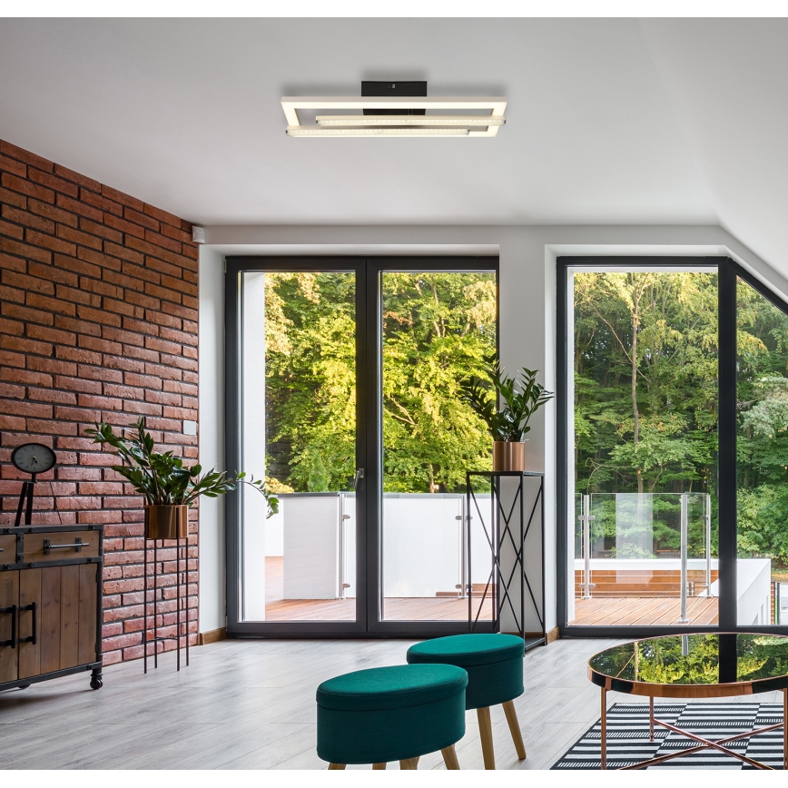 Globo - LED Stropna svetilka LED/24W/230V 4000K mat krom
