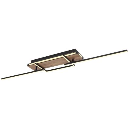Globo 67299D3 - LED stropna svetilka COLLI LED/40W/230V 88x120 cm bež/črna