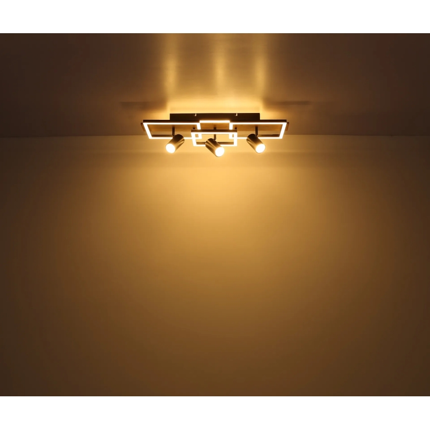 Globo - LED stropno svetilo LED/48W/230V + 3xGU10/5W 3000K 27x72 cm