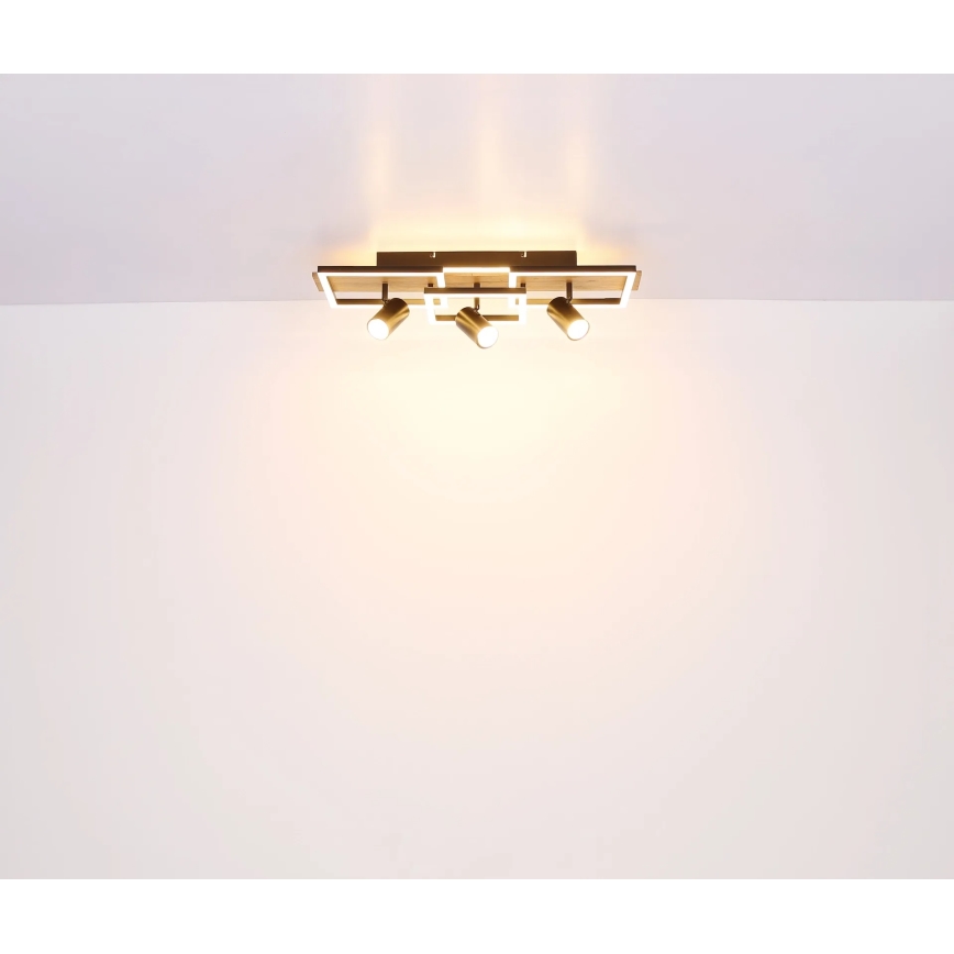 Globo - LED stropno svetilo LED/48W/230V + 3xGU10/5W 3000K 27x72 cm