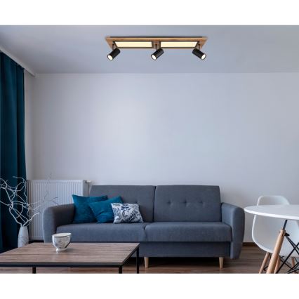 Globo - LED Reflektor LED/24W/230V + 3xGU10/5W