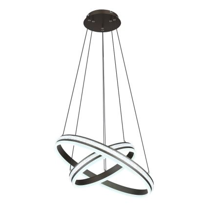 Globo - LED Zatemnitveni lestenec na vrvici LED/60W/230V 2700K-6000K + Daljinski upravljalnik