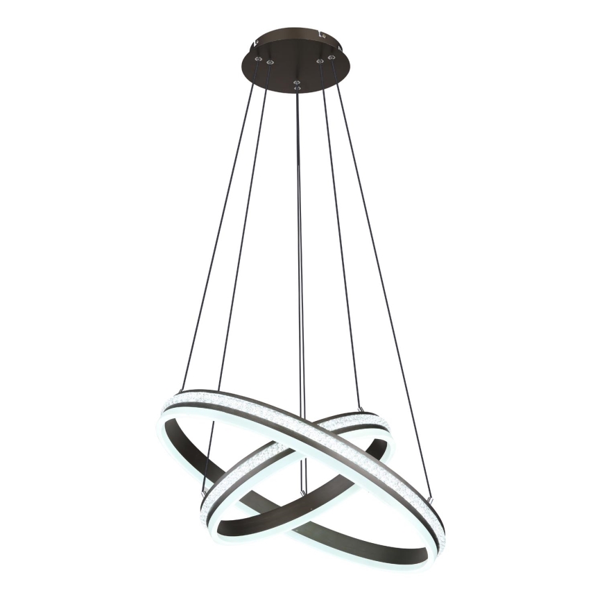 Globo - LED Zatemnitveni lestenec na vrvici LED/60W/230V 2700K-6000K + Daljinski upravljalnik