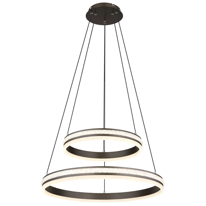 Globo - LED Zatemnitveni lestenec na vrvici LED/60W/230V 2700K-6000K + Daljinski upravljalnik