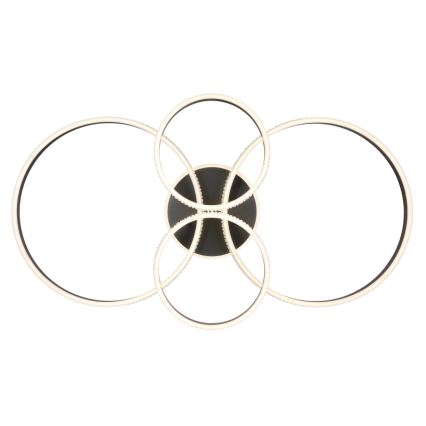 Globo - LED Stropna svetilka LED/39W/230V 2700/4500/6500K 106x60 cm antracit