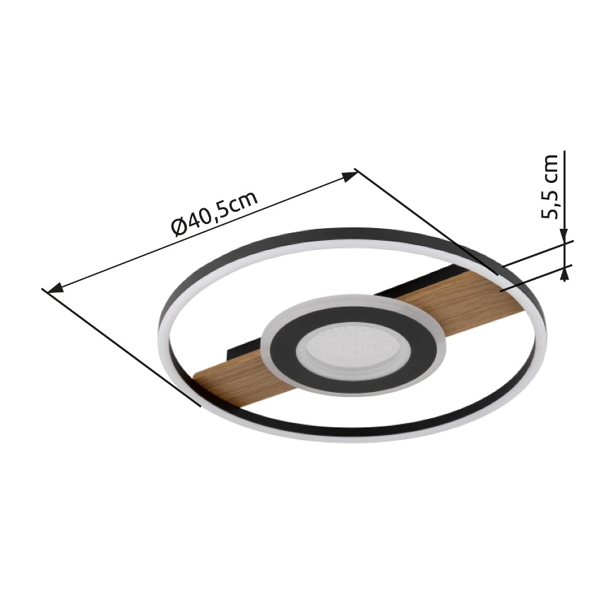Globo - LED Stropna svetilka LED/24W/230V
