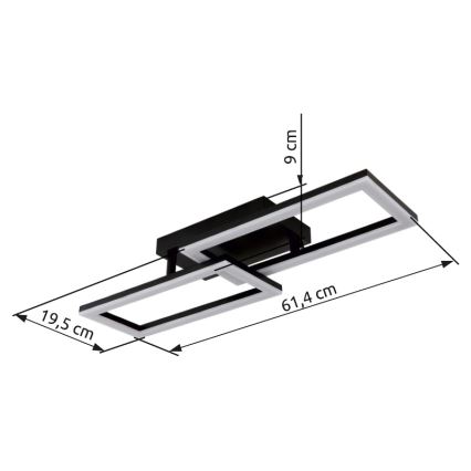 Globo - LED Stropna svetilka LED/20W/230V