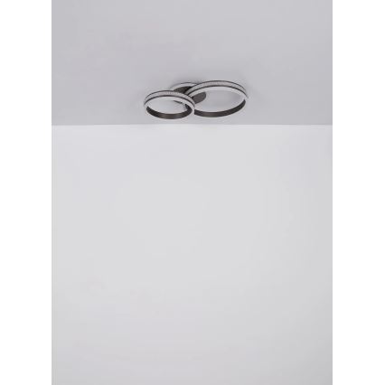 Globo - Zatemnljivo stropno LED svetilo LED/72W/230V 2700-6000K 50x75 cm + z daljinskim upravljalnikom