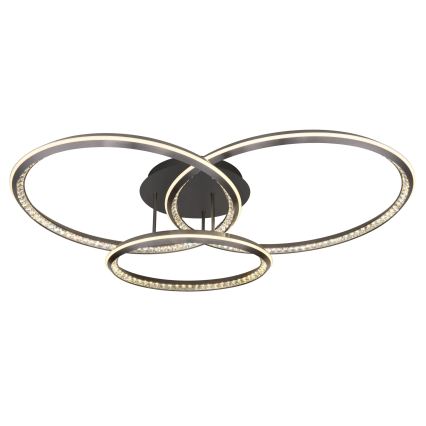 Globo - Zatemnljivo stropno LED svetilo LED/72W/230V 2700-6000K 50x75 cm + z daljinskim upravljalnikom