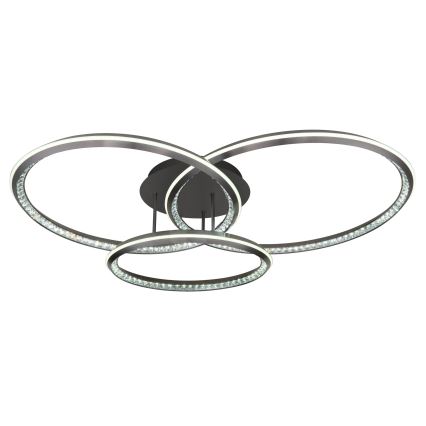 Globo - Zatemnljivo stropno LED svetilo LED/72W/230V 2700-6000K 50x75 cm + z daljinskim upravljalnikom