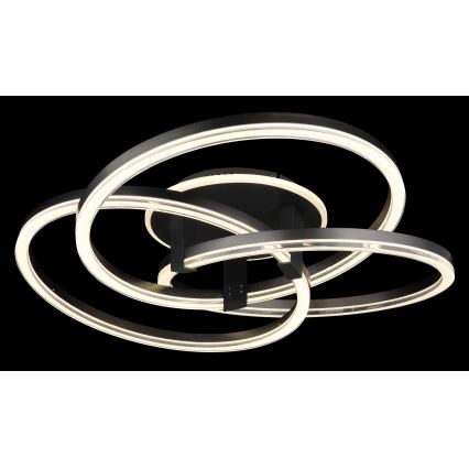 Globo - LED stropna svetilka z zatemnjevanjem LED/75W/230V 2700-6000K premer 78 cm + daljinski upravljalnik