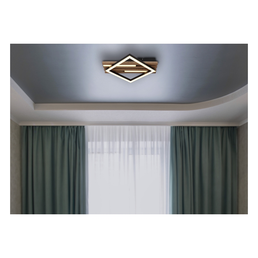 Globo - LED stropna svetilka LED/12W/230V + LED/7W 3000K 31x33 cm