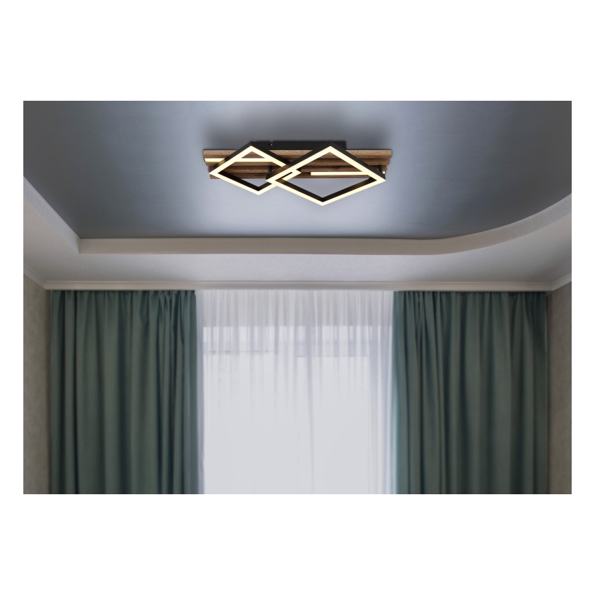 Globo - LED stropno svetilo ED/18W/230V + LED/7W 3000K 31x47,5 cm