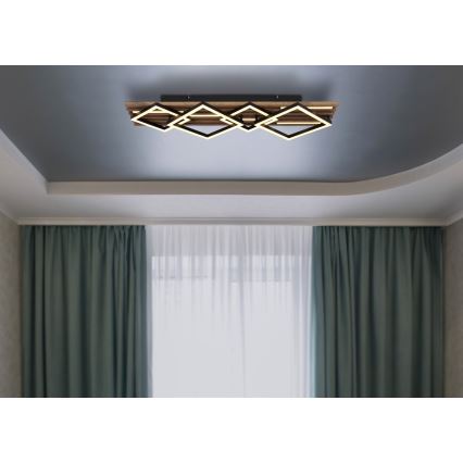 Globo - LED stropna svetilka LED/30W/230V + LED/12W 3000K 31x82cm