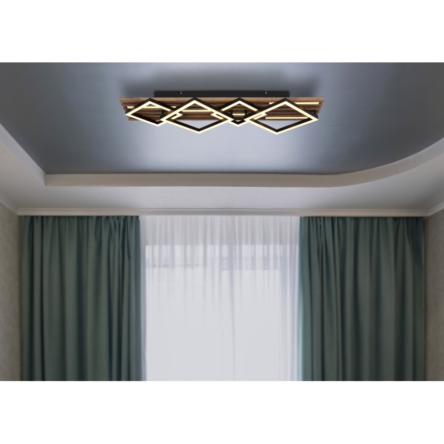 Globo - LED stropna svetilka LED/30W/230V + LED/12W 3000K 31x82cm