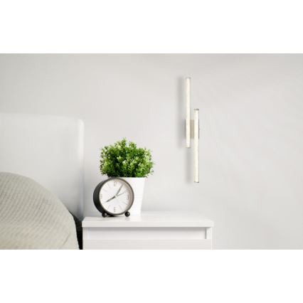 Globo - LED Stropna svetilka LED/12W/230V 4000K mat krom