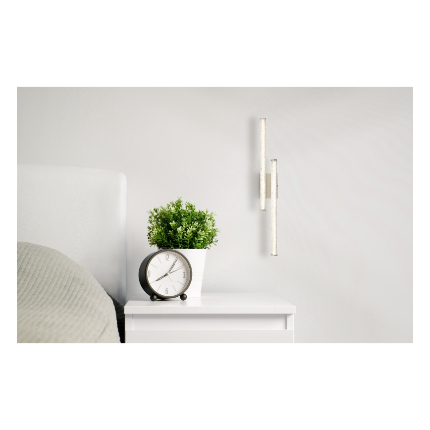 Globo - LED Stropna svetilka LED/12W/230V 4000K mat krom