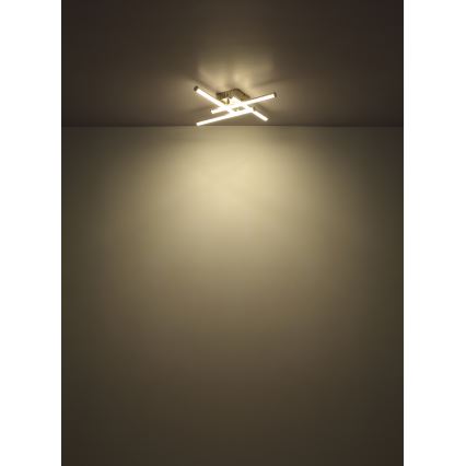 Globo - LED Stropna svetilka LED/24W/230V 4000K mat krom