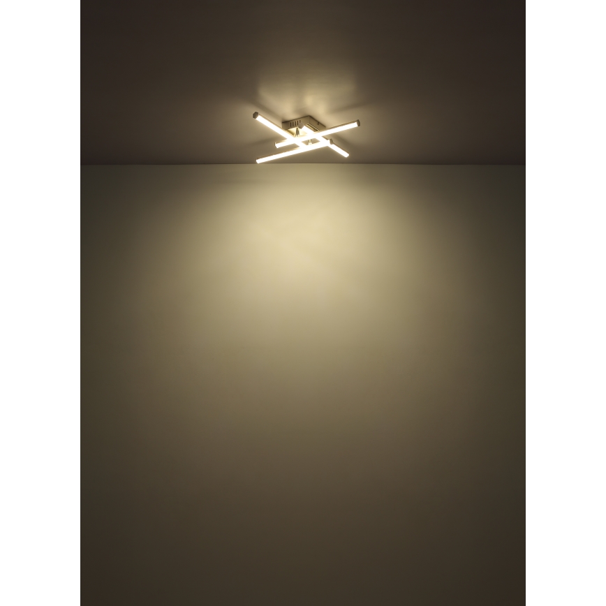 Globo - LED Stropna svetilka LED/24W/230V 4000K mat krom