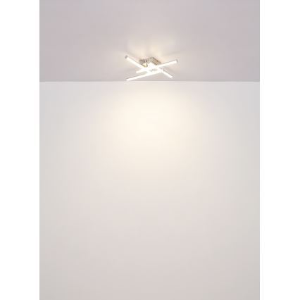 Globo - LED Stropna svetilka LED/24W/230V 4000K mat krom