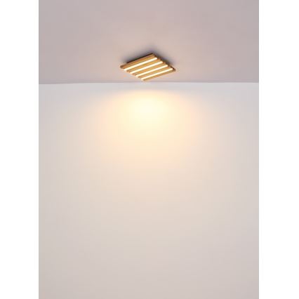 Globo - LED Stropna svetilka LED/30W/230V 3000K 45x45 cm les