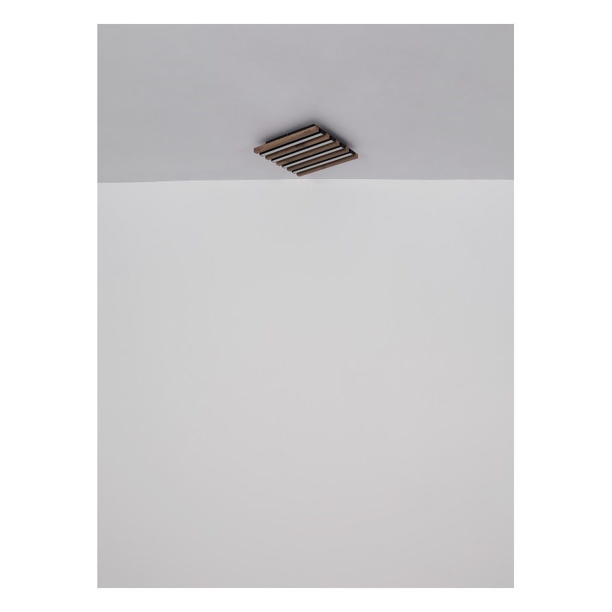 Globo - LED Stropna svetilka LED/30W/230V 3000K 45x45 cm les