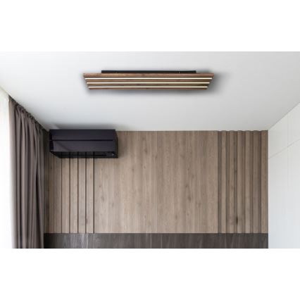 Globo - LED Stropna svetilka LED/30W/230V 3000K 80x20 cm les