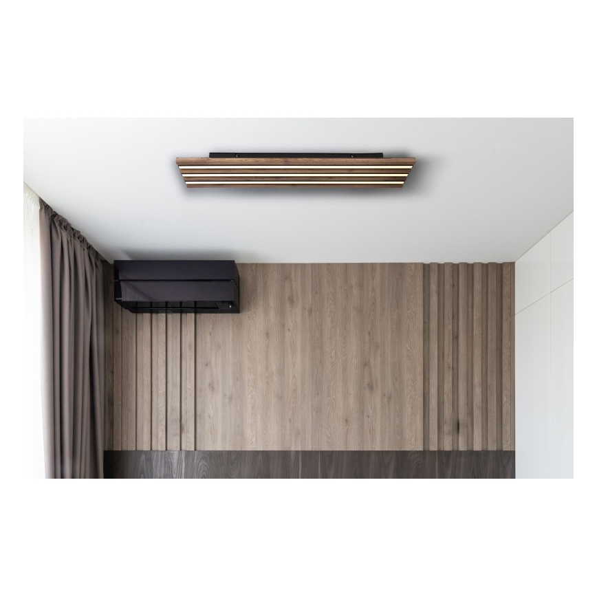 Globo - LED Stropna svetilka LED/30W/230V 3000K 80x20 cm les