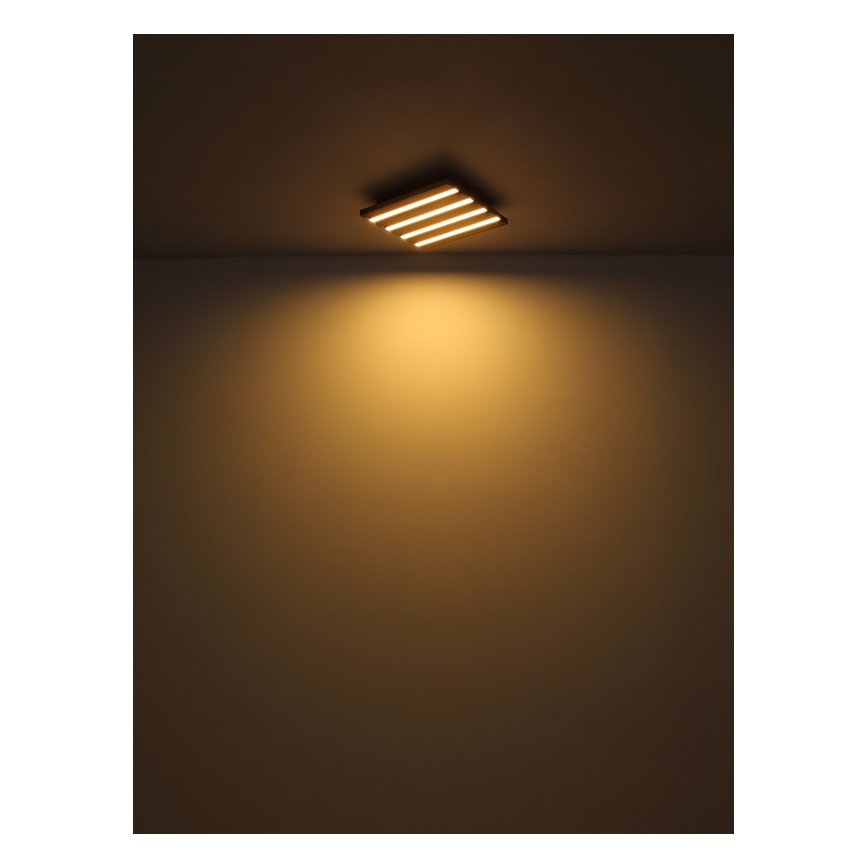 Globo - LED Stropna svetilka LED/30W/230V 3000K 80x20 cm les