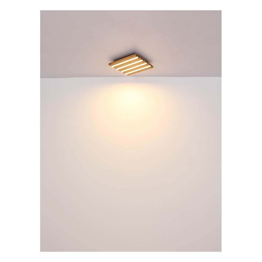 Globo - LED Stropna svetilka LED/30W/230V 3000K 80x20 cm les