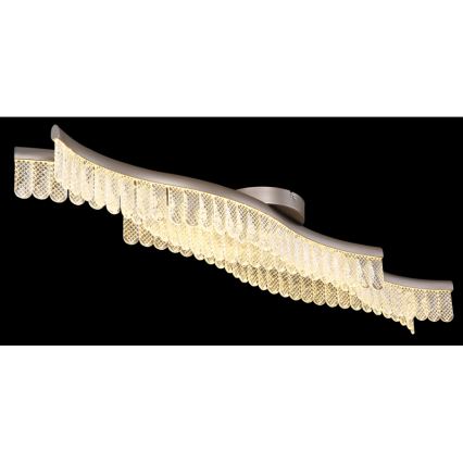 Globo - LED Stropna svetilka LED/35W/230V 3200K 18x108 cm mat krom