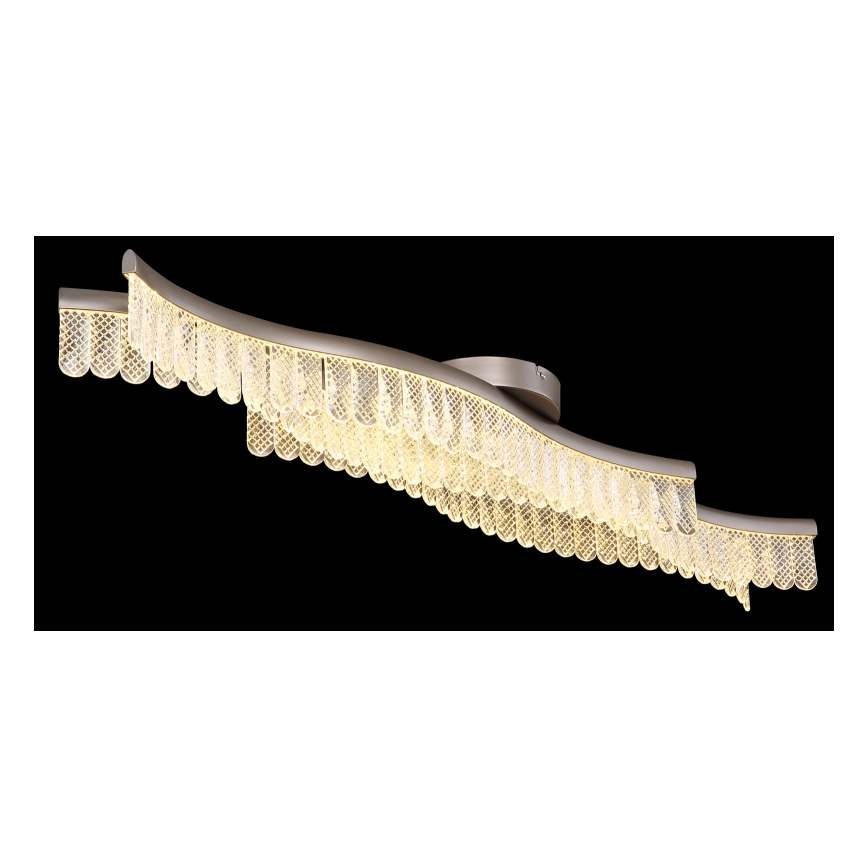 Globo - LED Stropna svetilka LED/35W/230V 3200K 18x108 cm mat krom