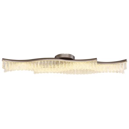 Globo - LED Stropna svetilka LED/35W/230V 3200K 18x108 cm mat krom