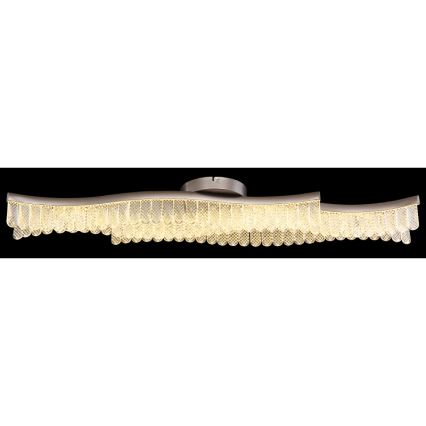 Globo - LED Stropna svetilka LED/35W/230V 3200K 18x108 cm mat krom