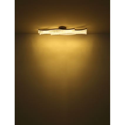 Globo - LED Stropna svetilka LED/35W/230V 3200K 18x108 cm mat krom