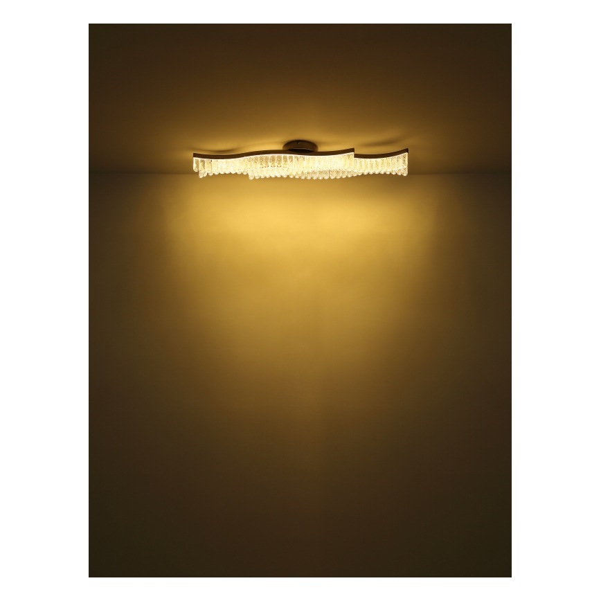 Globo - LED Stropna svetilka LED/35W/230V 3200K 18x108 cm mat krom