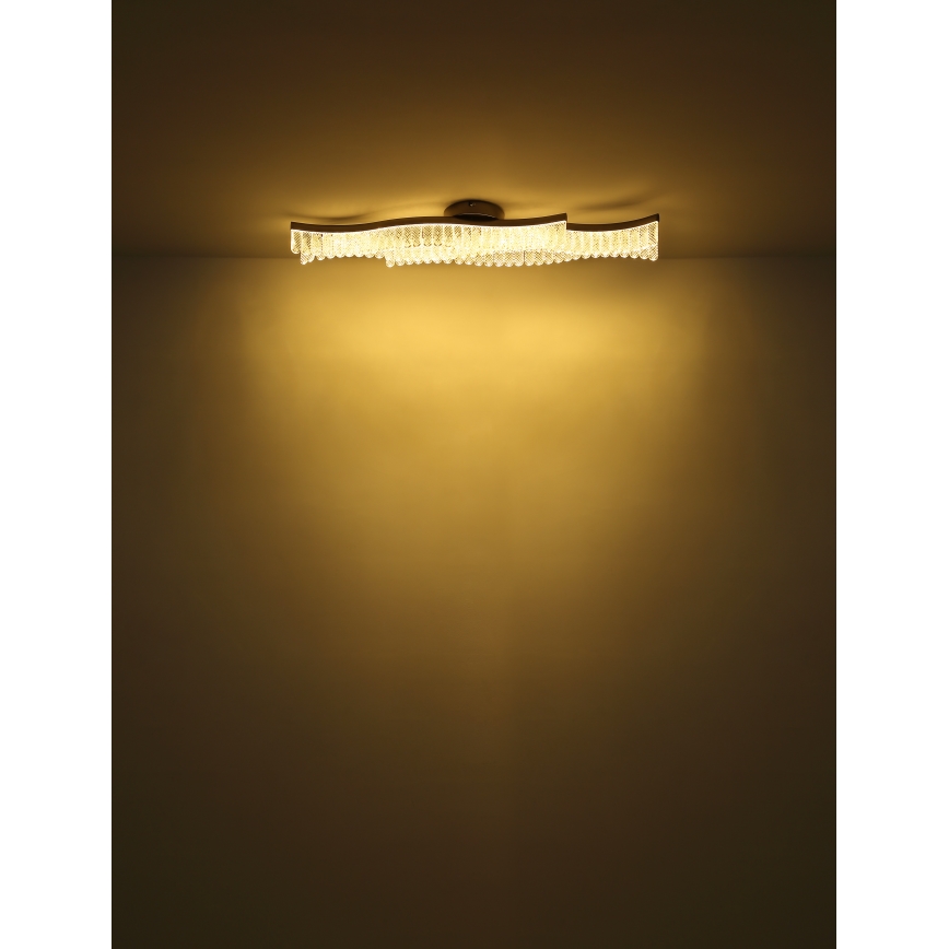 Globo - LED Stropna svetilka LED/35W/230V 3200K 18x108 cm zlata