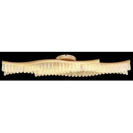 Globo - LED Stropna svetilka LED/35W/230V 3200K 18x108 cm zlata