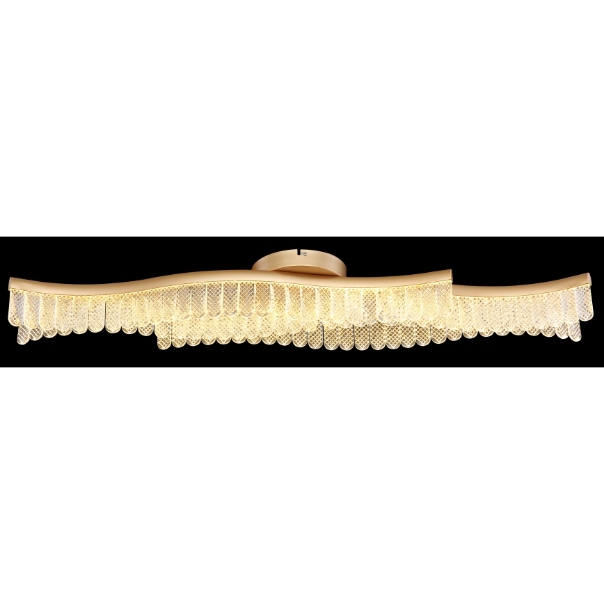 Globo - LED Stropna svetilka LED/35W/230V 3200K 18x108 cm zlata