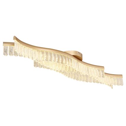 Globo - LED Stropna svetilka LED/35W/230V 3200K 18x108 cm zlata