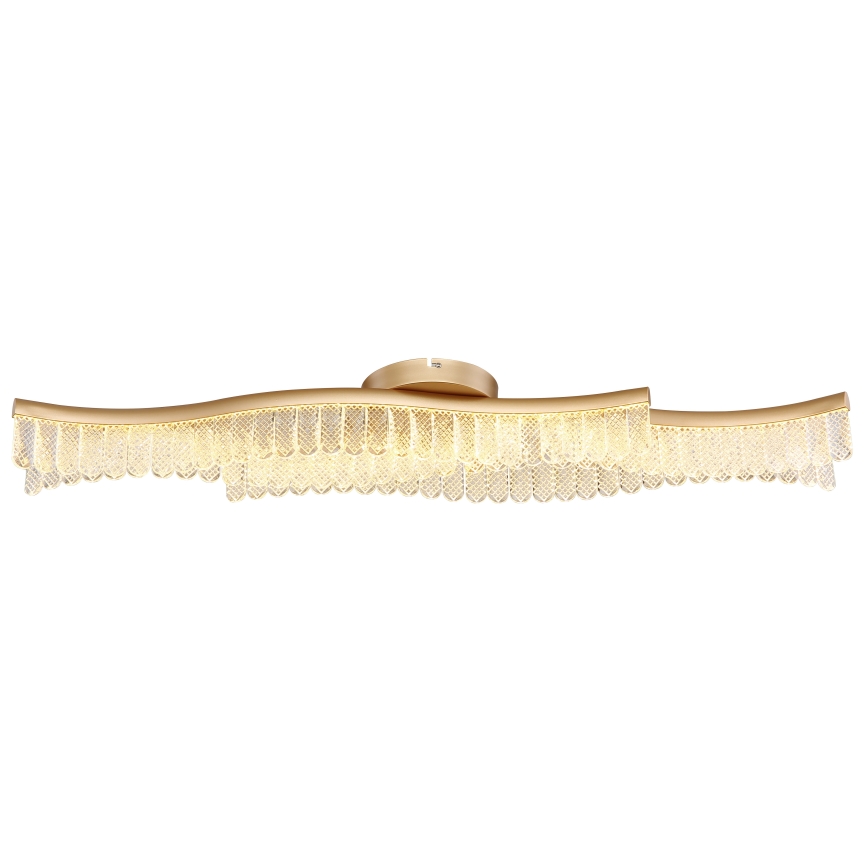 Globo - LED Stropna svetilka LED/35W/230V 3200K 18x108 cm zlata