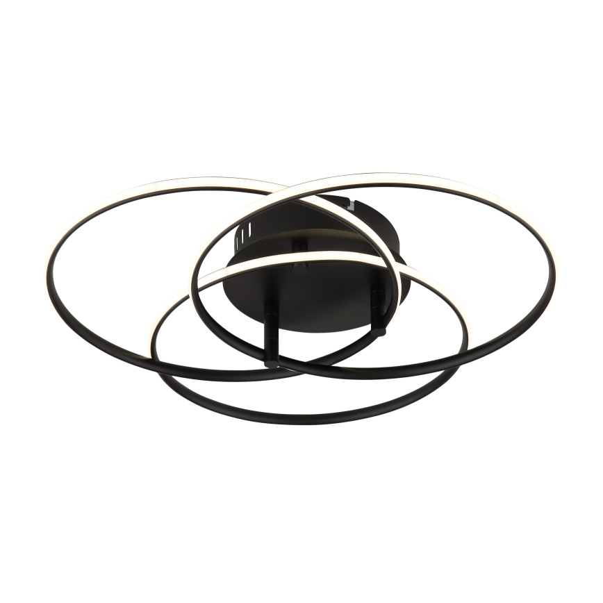 Globo - LED Stropna svetilka LED/40W/230V 4000K pr. 45,6 cm črna