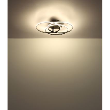 Globo - LED Stropna svetilka LED/40W/230V 4000K pr. 45,6 cm črna