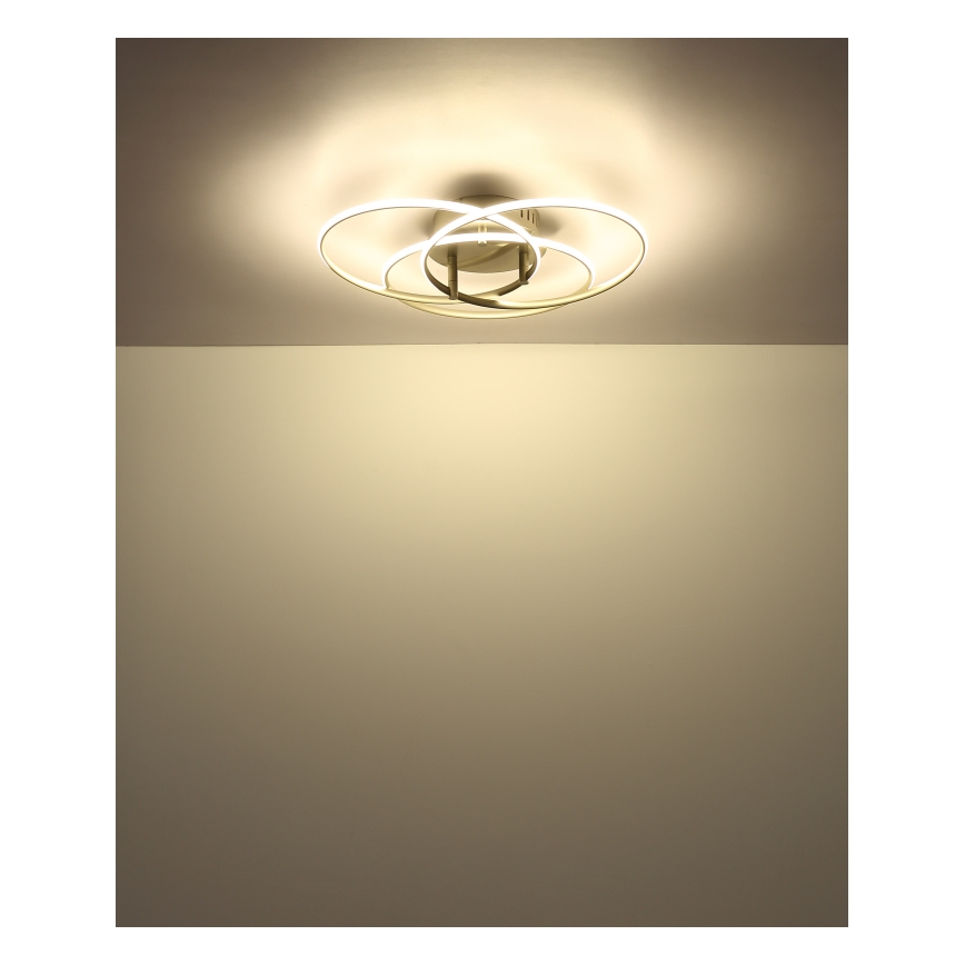Globo - LED Stropna svetilka LED/40W/230V 4000K pr. 45,6 cm mat krom