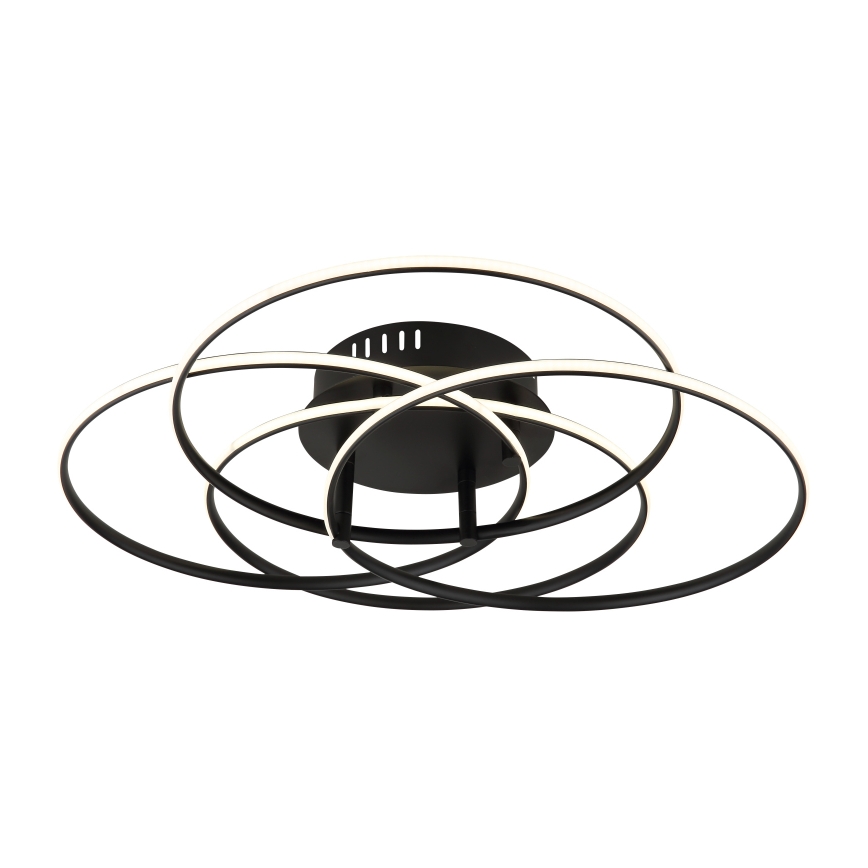Globo - LED Stropna svetilka LED/55W/230V 4000K pr. 51,5 cm črna