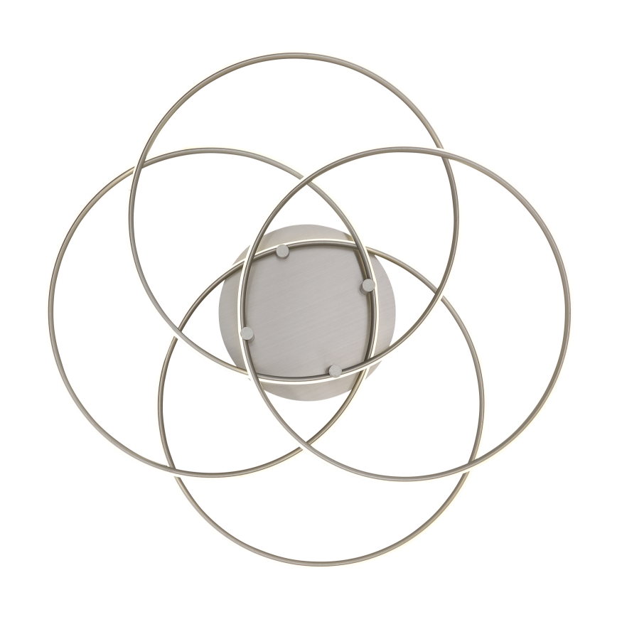 Globo - LED Stropna svetilka LED/55W/230V 4000K pr. 51,5 cm mat krom