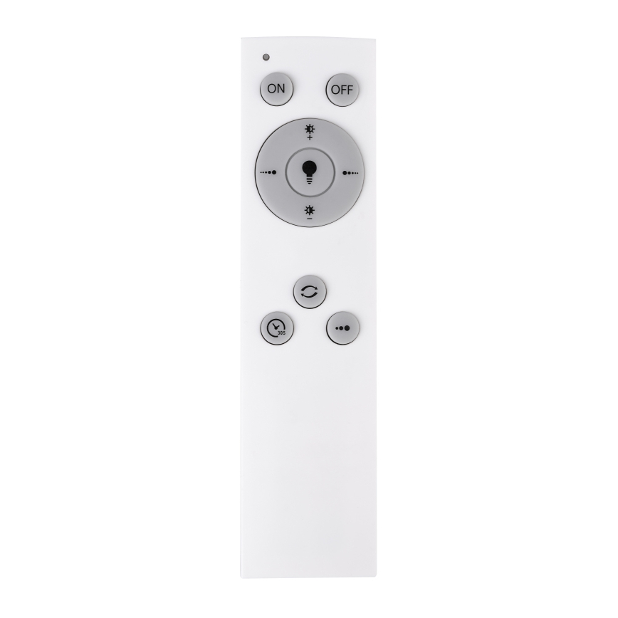 Globo - LED zatemnljivo stropno svetilo LED/40W/230V 2700-6500K 32,5x87,5 cm rjava/črna + daljinski upravljalnik