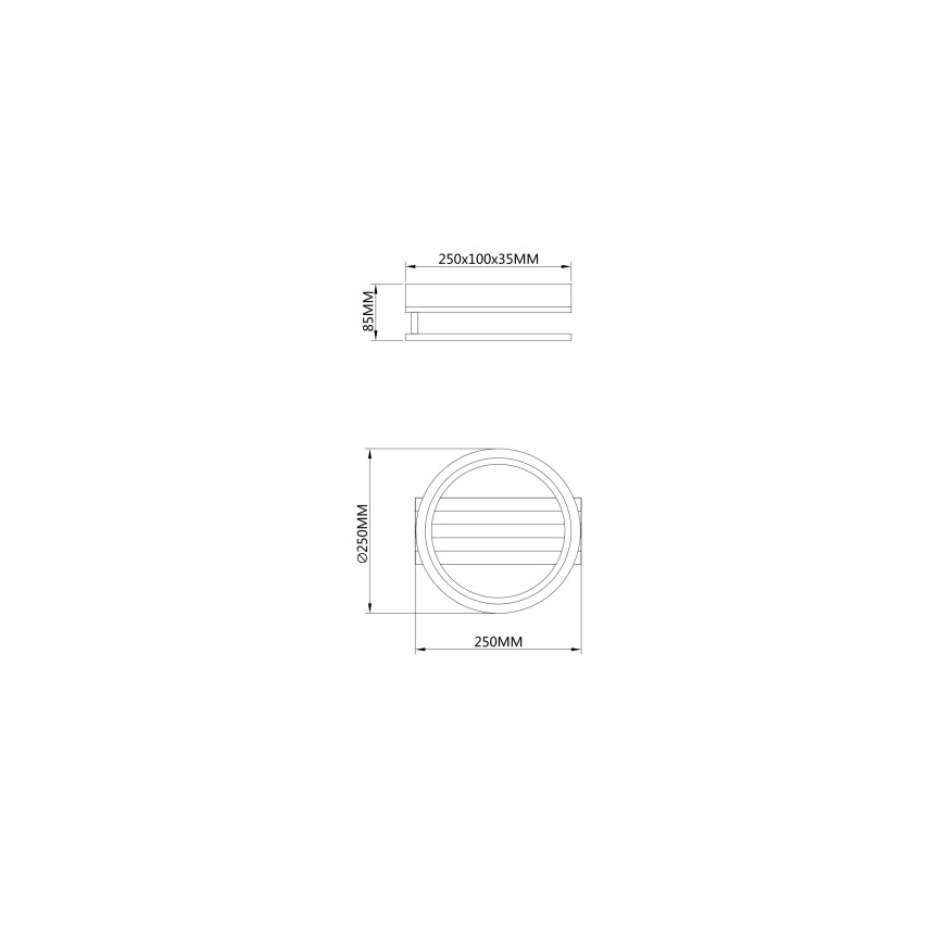 Globo - LED stropna svetilka LED/10W/230V 3000/4200/6000K